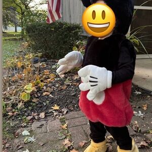 Pottery Barn Mickey Mouse Costume 6-12 mo